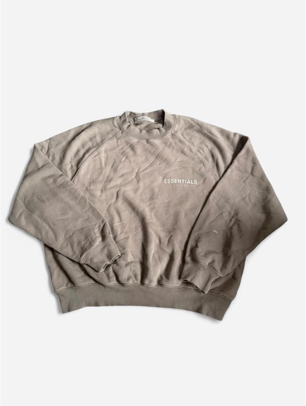 Fear of God Essentials brown cotton & polyester sweatshirt in a S #essentials